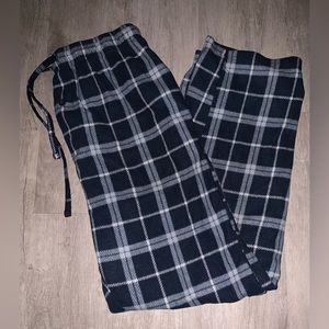 Blue and White checkered Men’s Pajama Pants